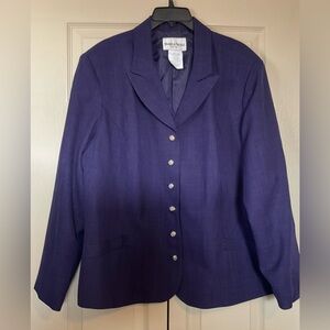 Danny & Nicole Deep Purple Blazer
